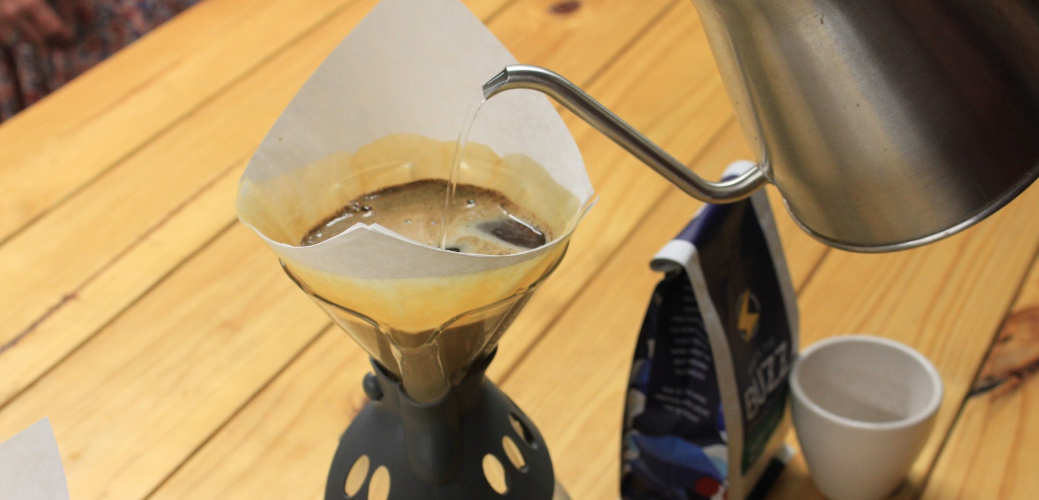 Chemex cleaner  WHAT'S THE BUZZ SPECIALTY COFFEE